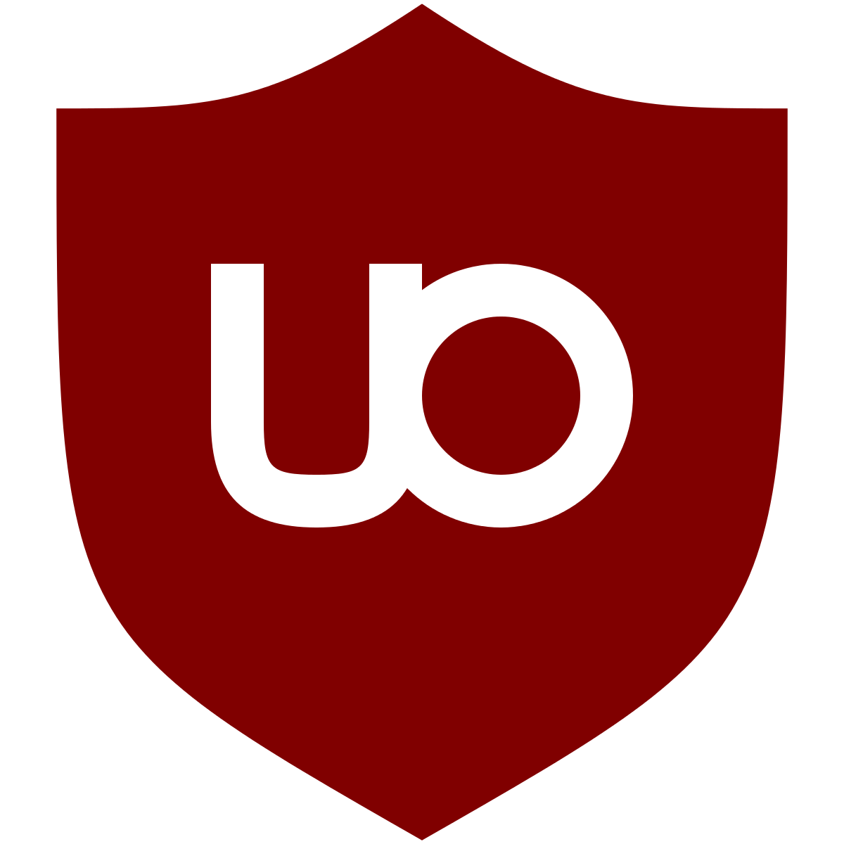 Logo de l'extension uBlock Origin