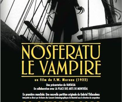 «Nosferatu le vampire – concert cinématographique»: le classique de Murnau à la Place des Arts le 28 octobre