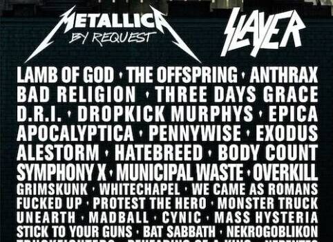 La programmation complète de la 6e édition du HEAVY MONTRÉAL avec Metallica, Slayer, Bad Religion, Pennywise, The Offspring et plusieurs autres!