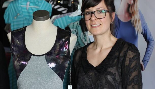Entrevue avec la designer Pascale Viau, dans le cadre de la Braderie de mode québécoise au Marché Bonsecours