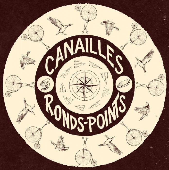 «Ronds-points» de Canailles: taper des mains sur un chemin de gravelle (image)