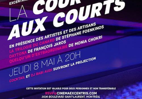 Une paire de billets à gagner pour la séance VIP «La cour aux courts» ce soir au Cinéma Excentris!