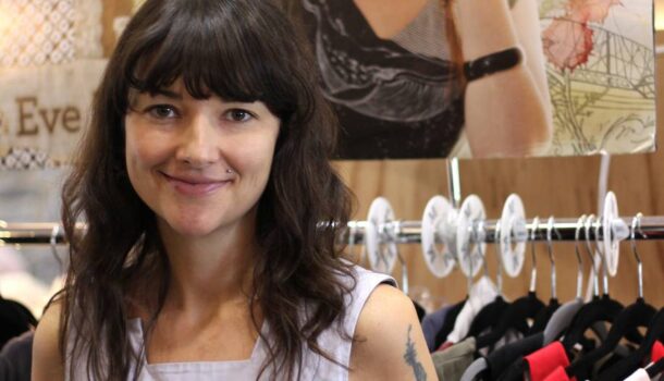 Entrevue avec la designer Ève Lavoie dans le cadre de la Braderie de mode québécoise