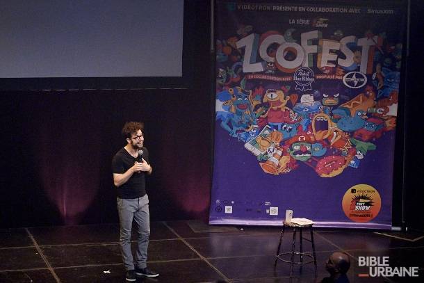 Fred Dubé présente «Radical pouding» à l’occasion de Zoofest 2015