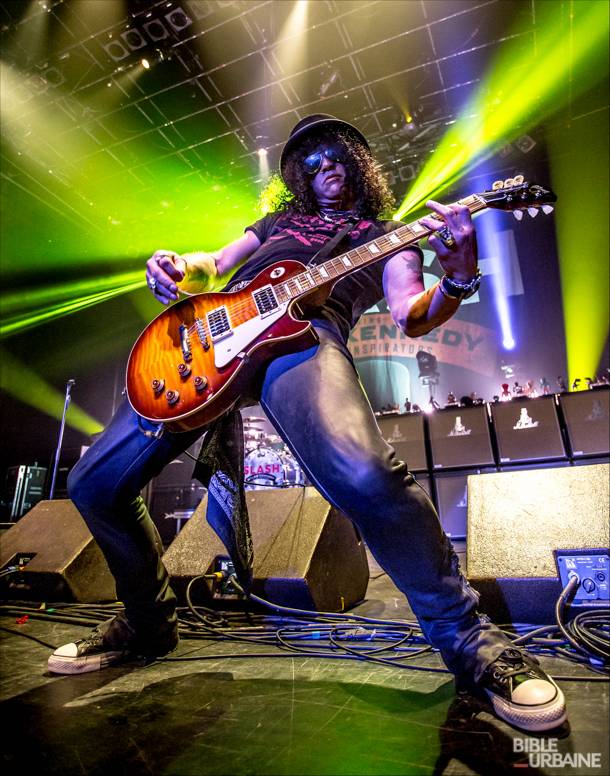 La tournée «World On Fire» avec Slash au Métropolis de Montréal