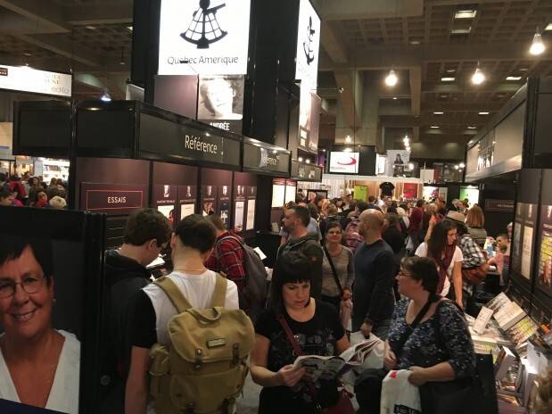 De belles et (folles) rencontres au Salon du livre de Montréal 2015