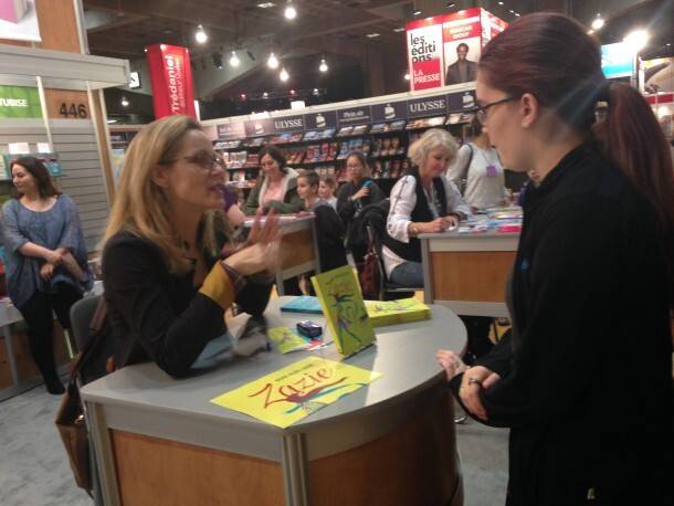 De belles et (folles) rencontres au Salon du livre de Montréal 2015