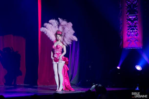 La strip-teaseuse Dita Von Teese et ses invitées à l’Olympia de Montréal