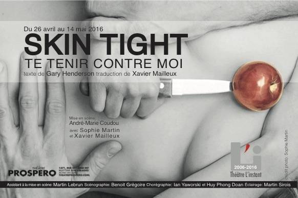 Entrevue avec André-Marie Coudou pour «Skin Tight – Te tenir contre moi» au Théâtre Prospero