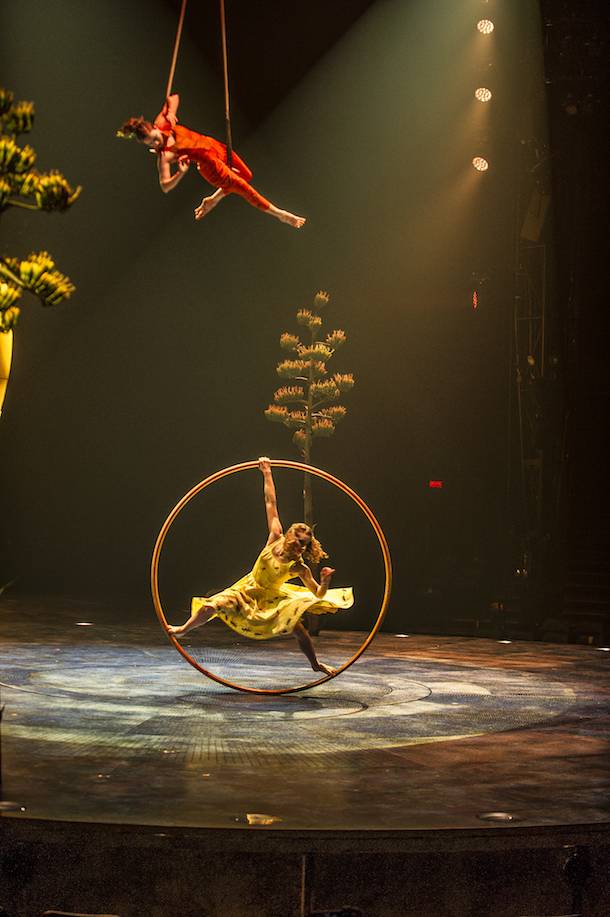 Le Cirque du Soleil séduit le regard avec «Luzia» sous le Grand Chapiteau