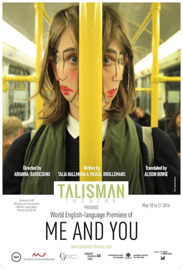 «Me and You» de Talisman Théâtre au MAI du 18 au 21 mai 2016