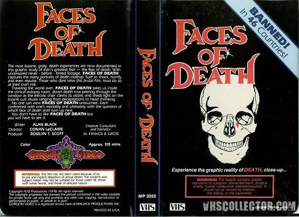Faces of Death-jaquette-vhs