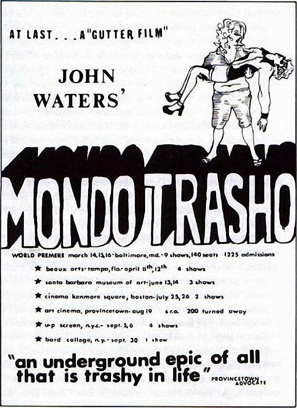 mondo trasho-john waters-affiche-poster