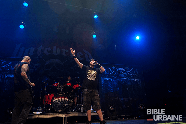 Hatebreed avec DevilDriver et Act of Defiance au Théâtre Corona Virgin Mobile de Montréal