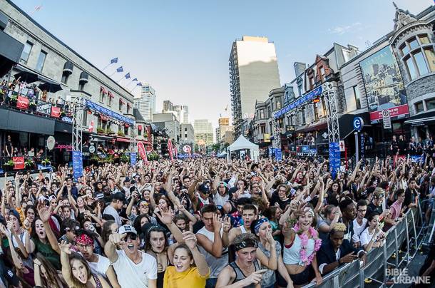 Montréal a vibré au rythme de la musique EDM au festival extérieur Villa Paradizo 2016
