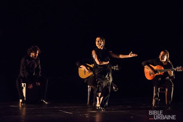 La troupe de flamenco «Soledad Barrio & Noche Flamenca» Gesù