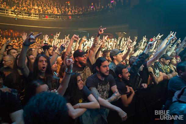 Lamb of God et les invités Behemoth et Cryptopsy au Métropolis de Montréal