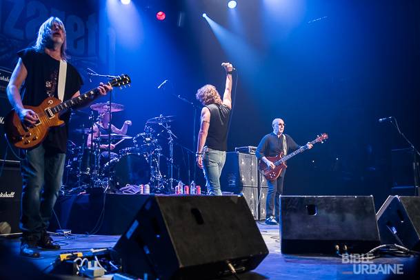 Nos 25 photos des rockeurs de Nazareth au Théâtre Corona de Montréal