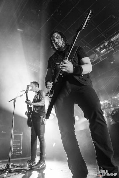 Arch Enemy et Trivium dans un MTELUS plein à craquer en 57 photos!