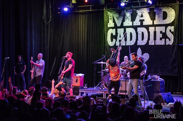 24 photos du passage de la formation ska-punk Mad Caddies au Théâtre Corona