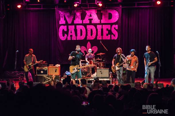 24 photos du passage de la formation ska-punk Mad Caddies au Théâtre Corona