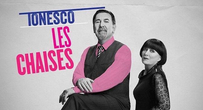 Gilles Renaud et Monique Miller en vedette dans «Les Chaises» de Ionesco, présentée au TNM du 8 mai au 2 juin 2018.