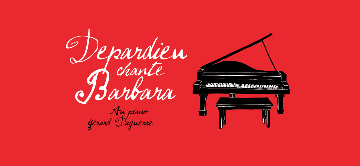 «Depardieu chante Barbara» à L’Olympia en hommage à la Dame en noir