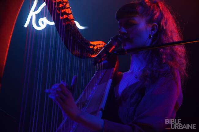 Le spectacle-lancement d’«Outro» de la harpiste Emilie Kahn au Centre Phi