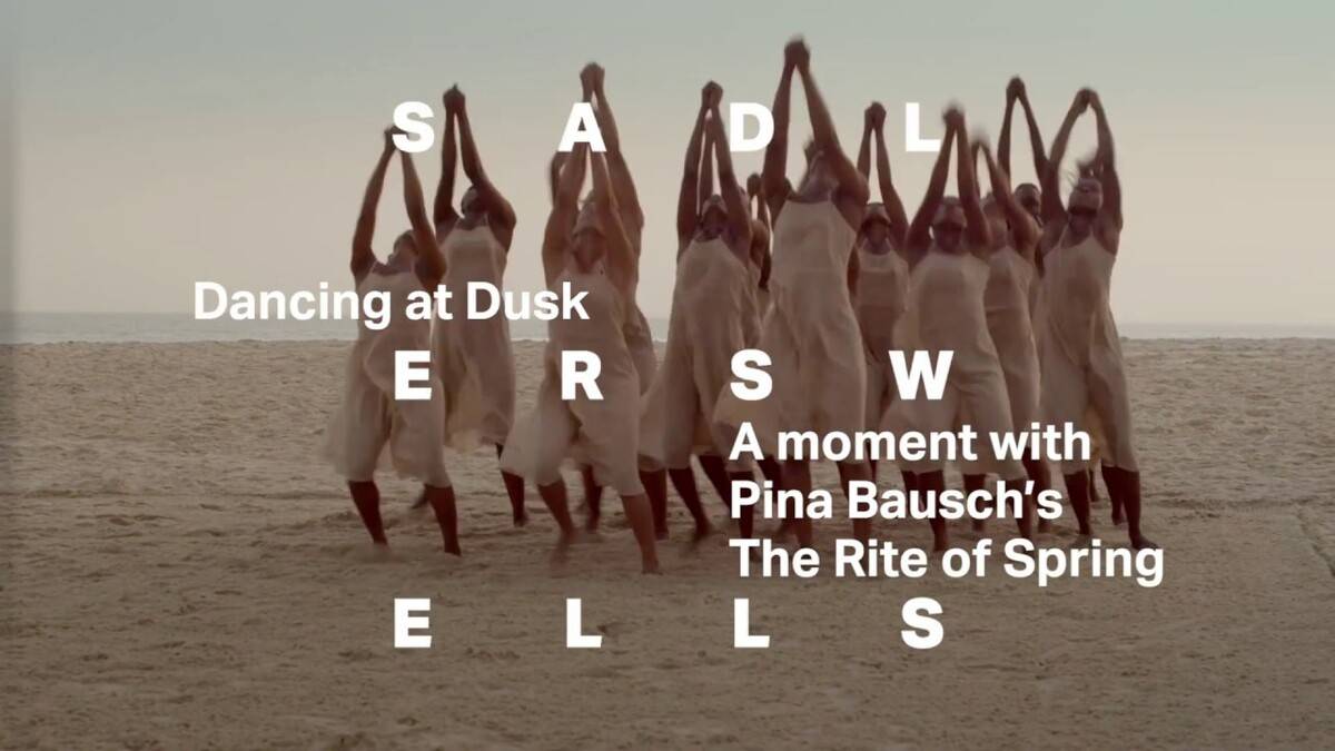 «Dancing at Dusk: A Moment with Pina Bausch’s The Rite of Spring»