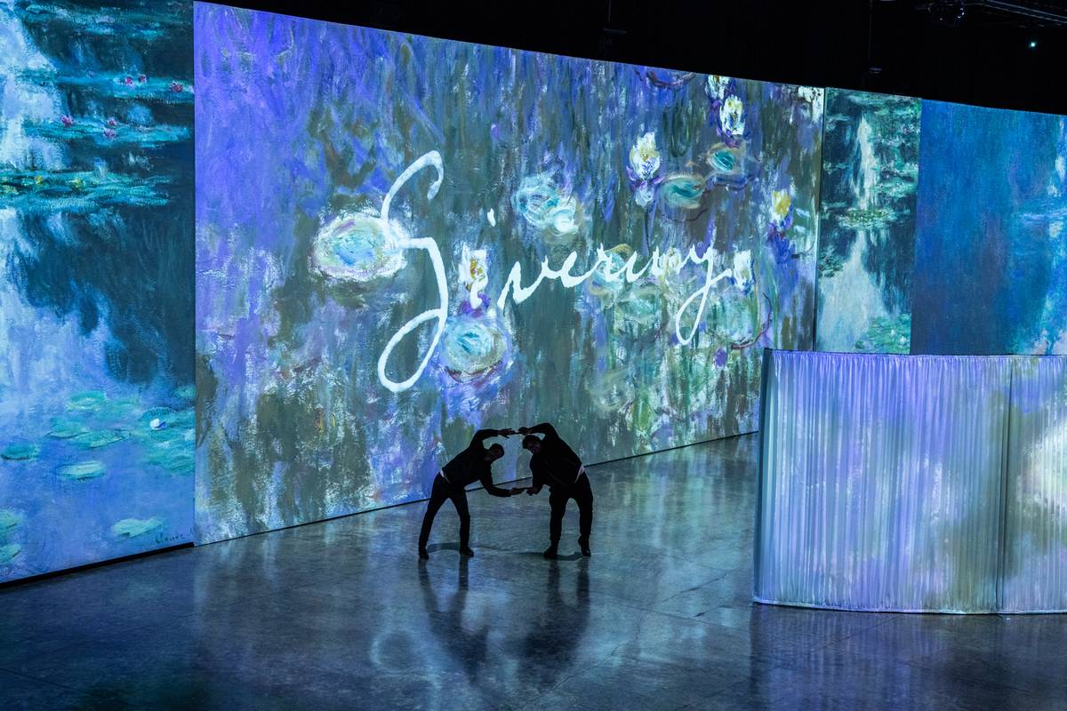 L’exposition immersive «Imagine Monet», consacrée au père de l’impressionnisme
