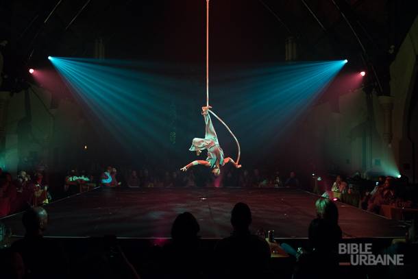 En photos: le Cabaret de Cirque revient sur les planches du Monastère
