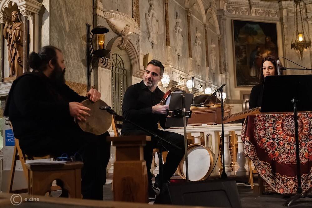 L’Ensemble Urmawi en concert à la chapelle Notre-Dame-de-Bon-Secours de Montréal