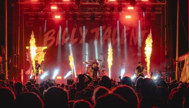 Billy Talent a littéralement mis le feu à la scène du Festival Générations de Nicolet