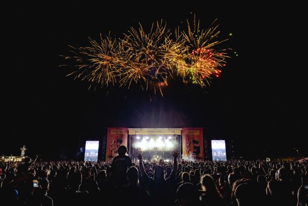 Billy Talent a littéralement mis le feu à la scène du Festival Générations de Nicolet