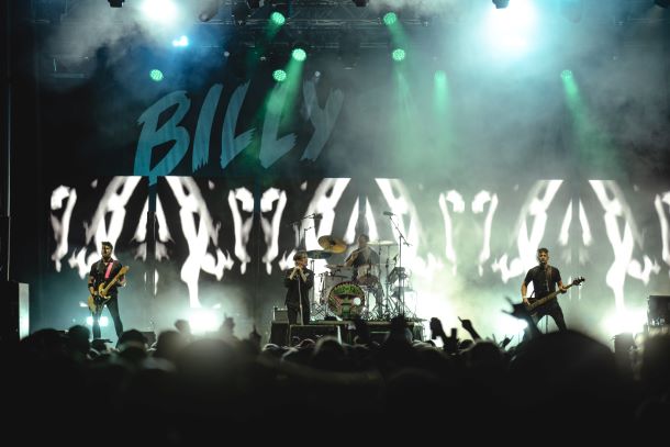 Billy Talent a littéralement mis le feu à la scène du Festival Générations de Nicolet