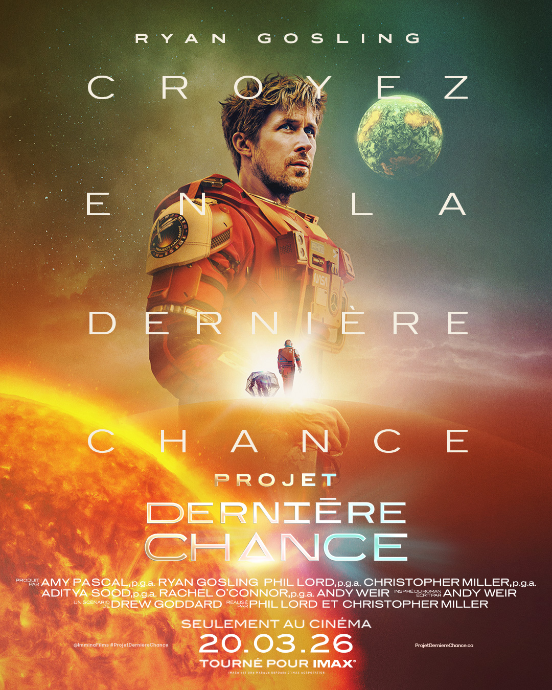 «Project Hail Mary» de Phil Lord et Christopher Miller: une adaptation d’un bon livre de science-fiction